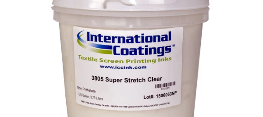 The Importance of Stretch Additives in Screen Printing: Keeping Your Designs Flexible with International Coatings 3805 Super Stretch Clear